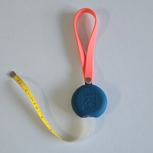 Umbra Blue and Salmon Tape Measure with Loop Handle